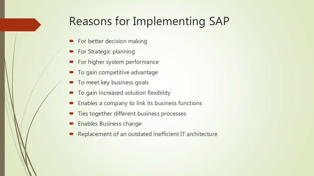 SAP Basic Introduction