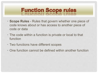 functions in C | PPT