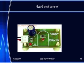 patient monitoring using GSM | PPT