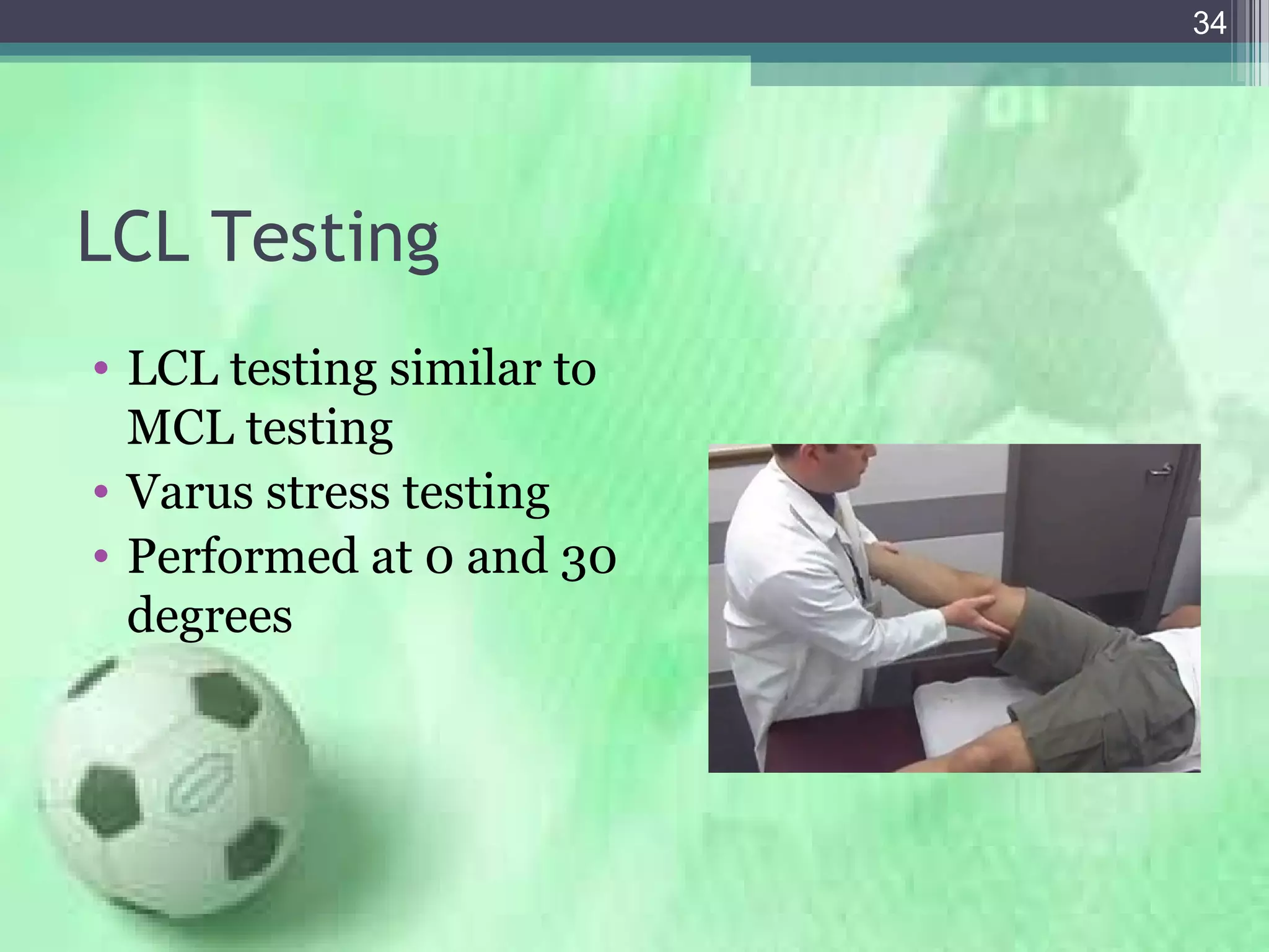 Knee Injuries In Detail | PPT