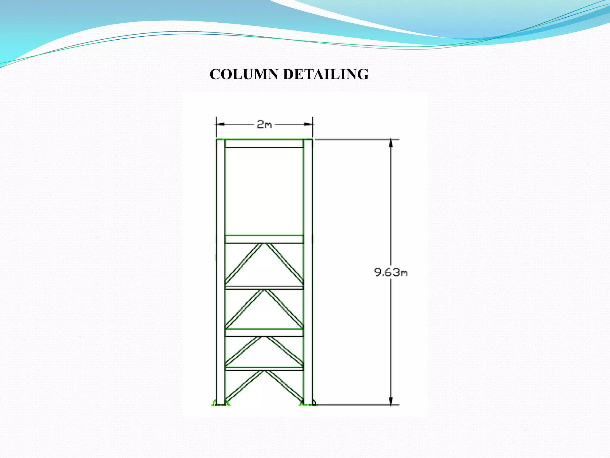 COLUMN DETAILING
 