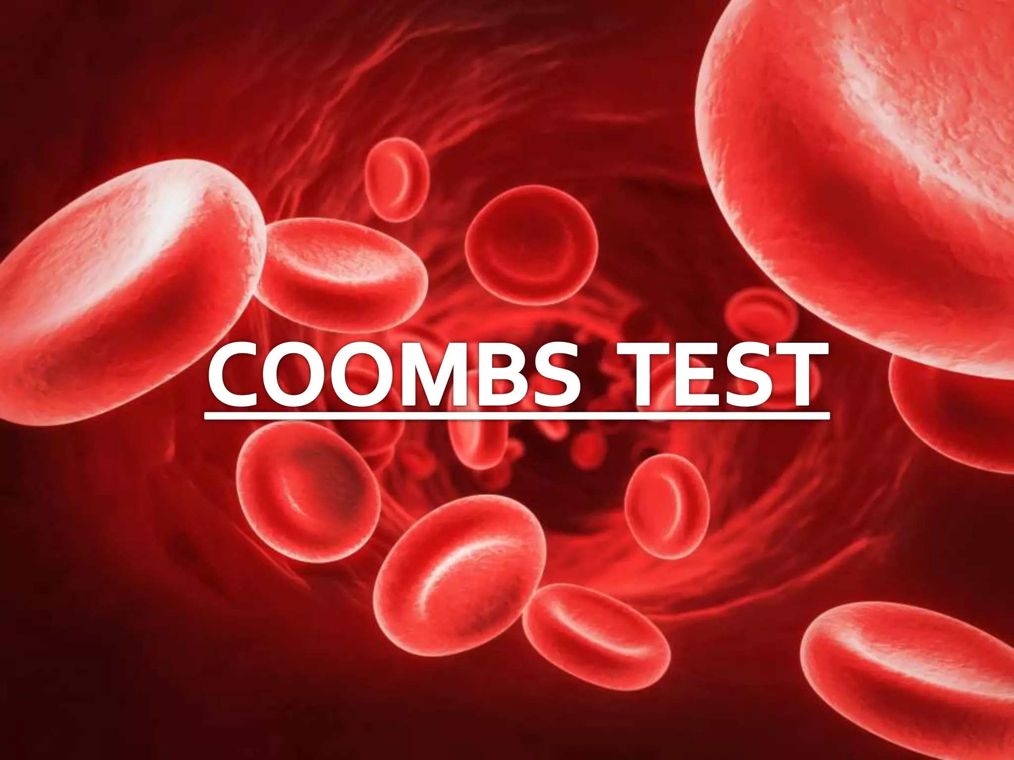 Coomb's test and a case history by darshika taran PPT