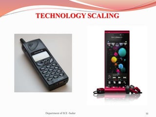 TECHNOLOGY SCALING
55Department of ECE -Sudar
 