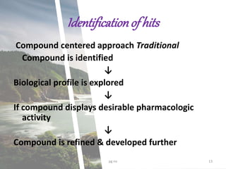 Natural products in drug discovery | PPTX