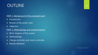 Solar powered portable water Purifier | PPT