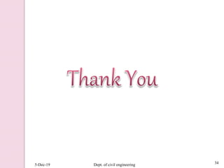 5-Dec-19 Dept. of civil engineering 34
 