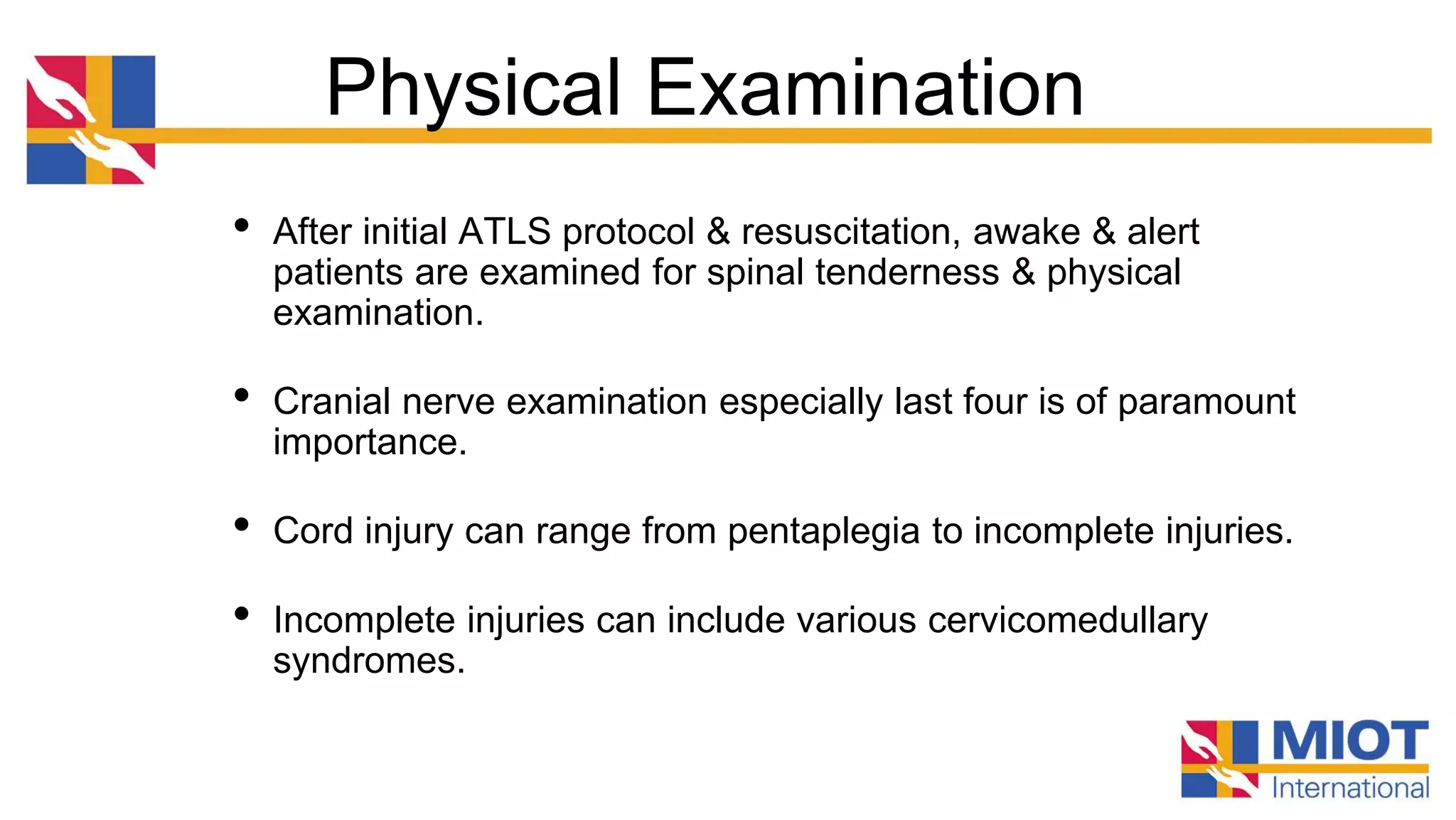 Injuries at occipitocervical junction | PPTX