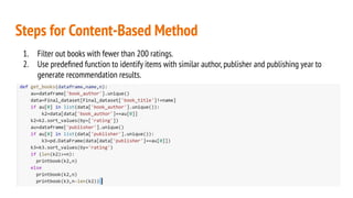 Book Recommendation Engine | PDF