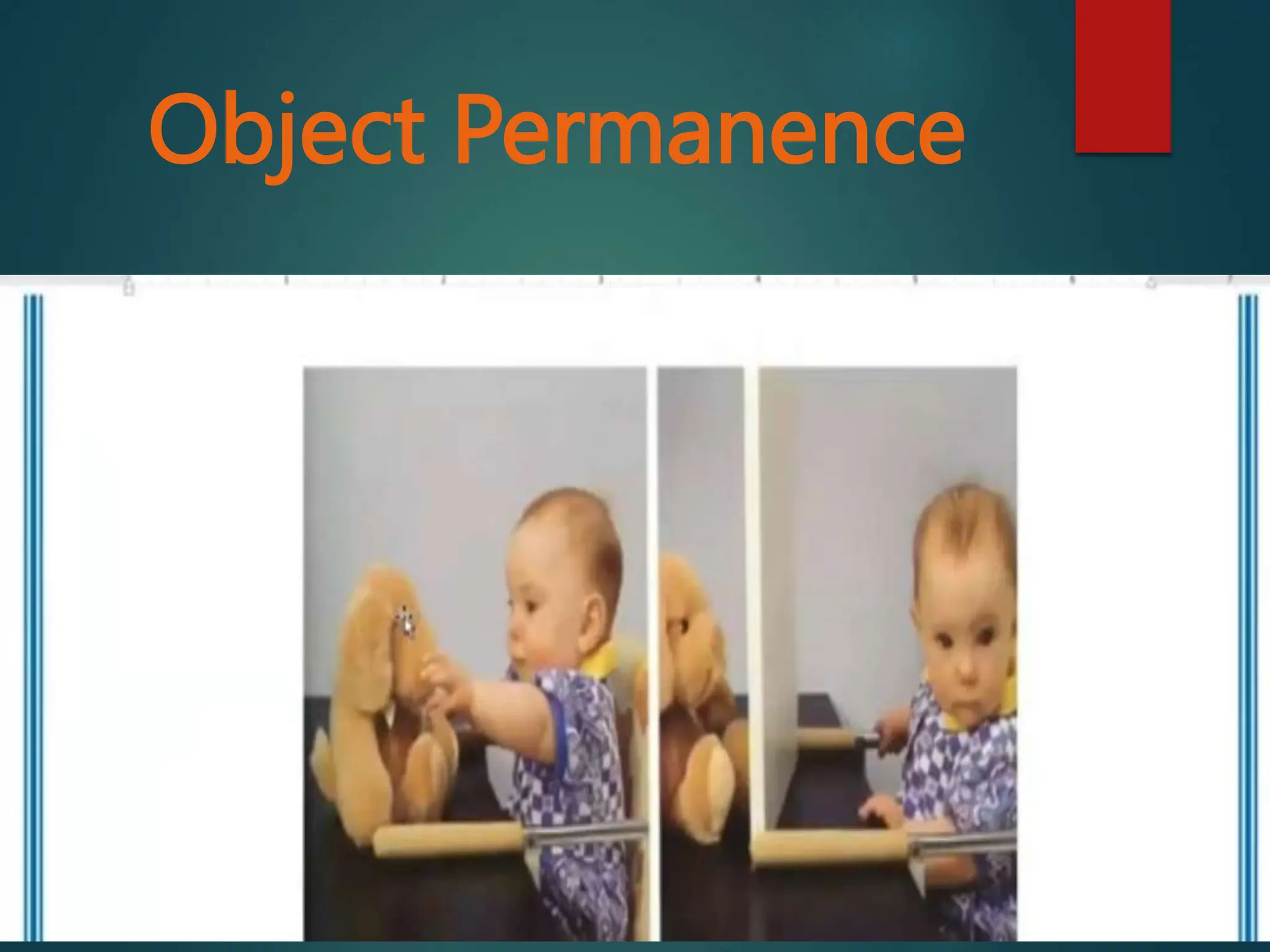 Object Permanence
 
