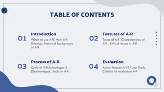 Action research a study power point slides | PPTX
