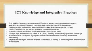 Ict Learning Simple Design curriculum instruction design , ict intergration in education | PPTX