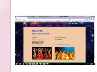 Dance System Management Presentation on Dance Academy Management System Project | PPTX