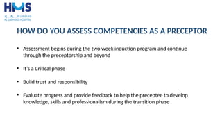 Preceptor Assessment Examples Final PPT- Preceptorship.pptx Final PPT- Preceptorship.pptx