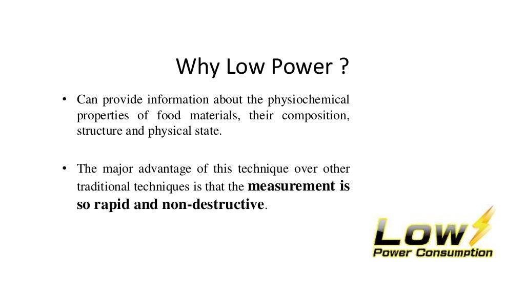 Why Low Power
