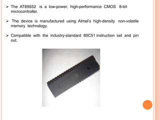 MICROPROCESSOR BASED SUN TRACKING SOLAR PANEL SYSTEM TO MAXIMIZE ENERGY ...