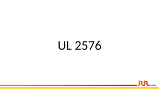 UL 2576
 
