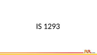 IS 1293
 