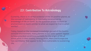 astronomical origins of life | PPTX