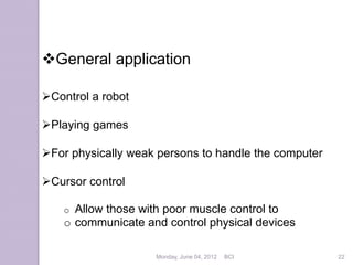 BRAIN COMPUTER INTERFACE | PPTX