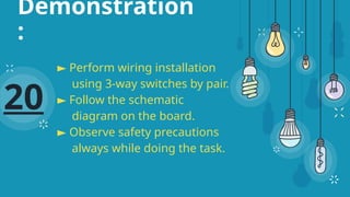 Electrical Switch Demonstration electrical installation and maintenance ppt | PPTX
