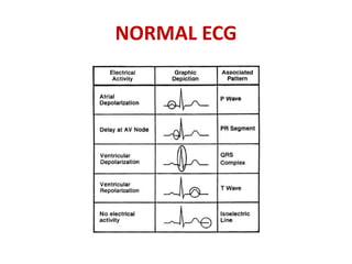 NORMAL ECG
 