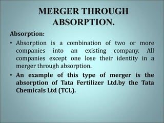 Corporate restructuring in India a study of some selected companies | PPT