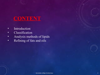 Final ppt Lipid description and classification.pptx
