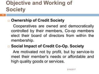 credit co operative | PPTX