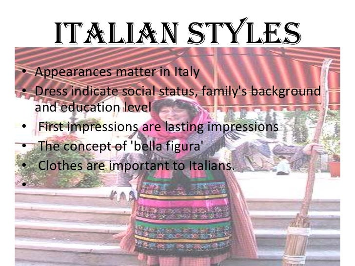 Traditional Italian Clothing Names Insight from Leticia