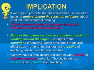 Teacher and Classroom Context Effects on Student Achievement ...