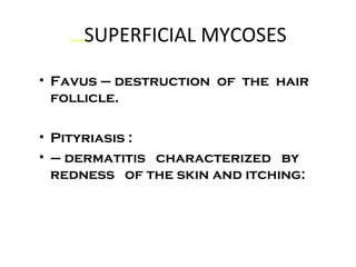 Favus Rash Final ppt on fungal diseases | PPT
