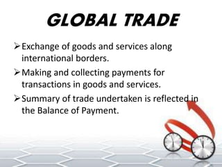 current global trade scenario . | PPTX