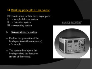 electronic nose | PPTX