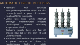 Reclose Block OVERCURRENT PROTECTICE DEVICES (ELECTRICAL ENGINEERING).pptx