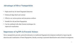 Latent fingerprints visualization in forensic science | PDF