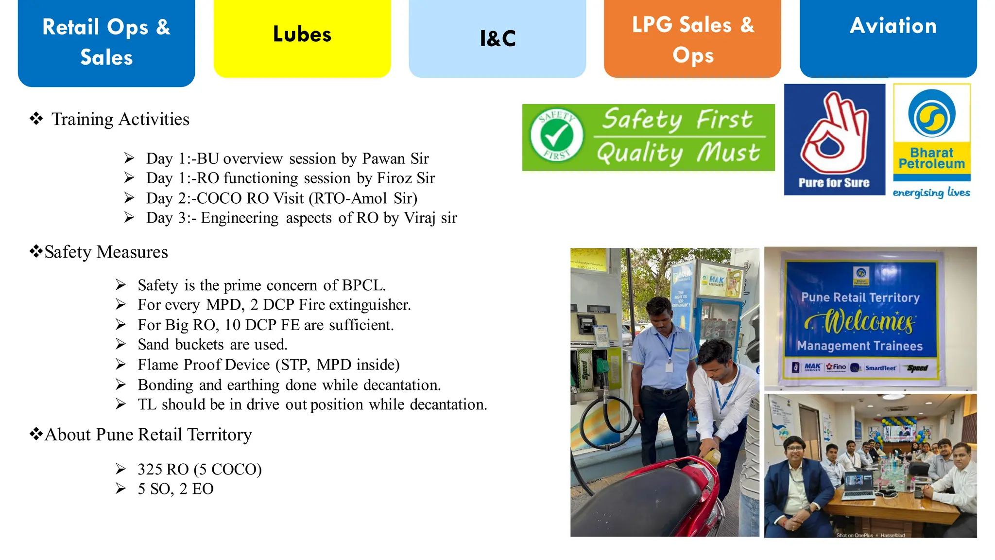 In this ppt what are the different business units of bpcl is mentioned ...