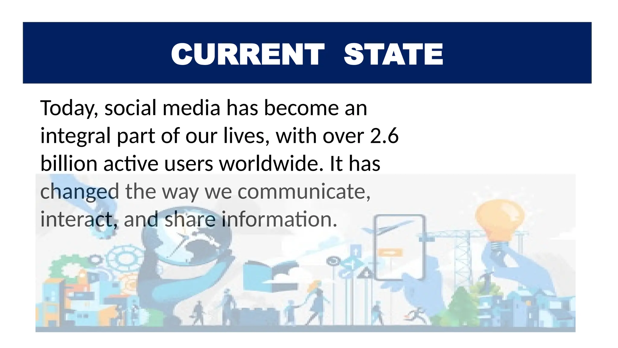 Impact of Social media in our daily life | PPTX