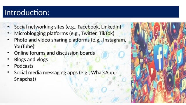 Impact of Social media in our daily life | PPTX | Social Networking ...