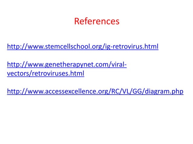 Final+ppt+viral+vectors+ | PPTX