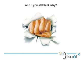 And if you still think why?
 