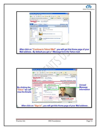 Practice Set SNS Foundation Page 51
 