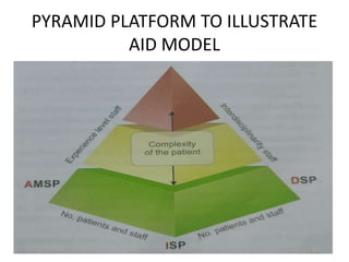 PYRAMID PLATFORM TO ILLUSTRATE
AID MODEL
 
