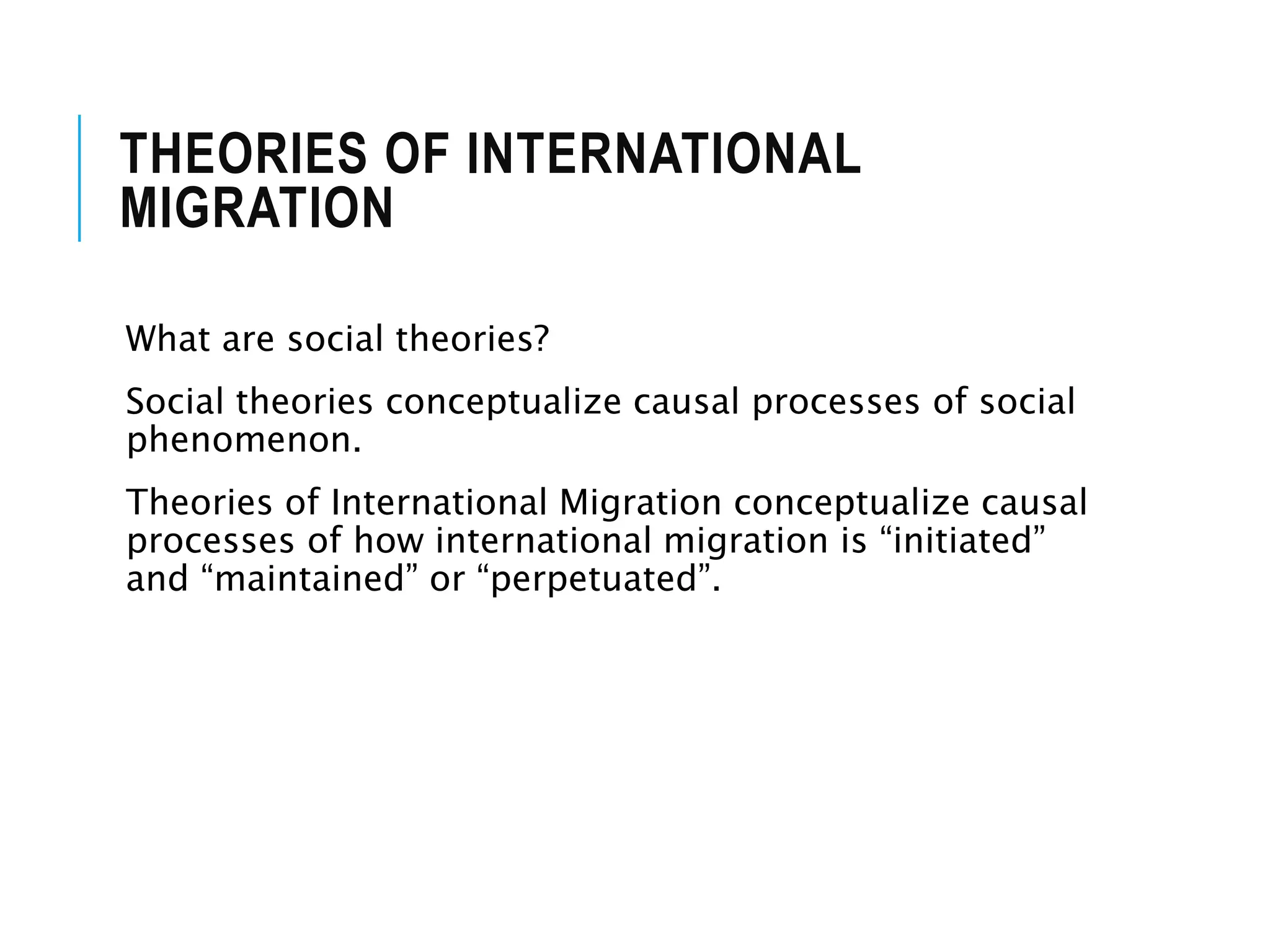 World systems theory and Migration | PPTX