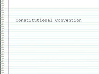 Constitutional Convention 