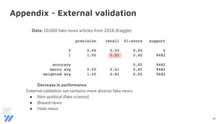 Fake News Detector | PPTX
