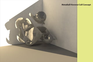 MetaBall/Voronoi Cell Concept
 