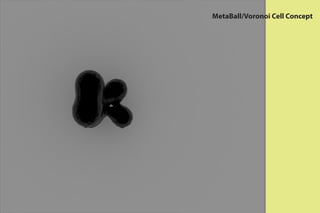 MetaBall/Voronoi Cell Concept
 