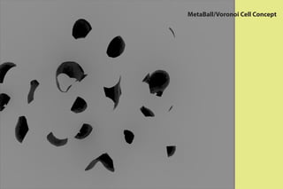 MetaBall/Voronoi Cell Concept
 