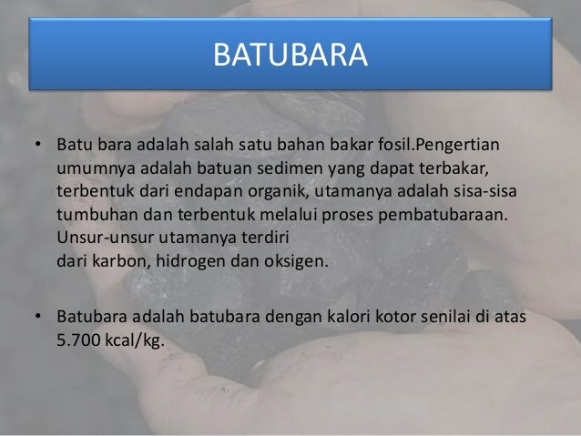 Batubara di Indonesia (Statistik Pertambangan dan ...