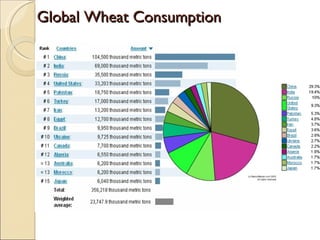 Global Wheat Consumption 